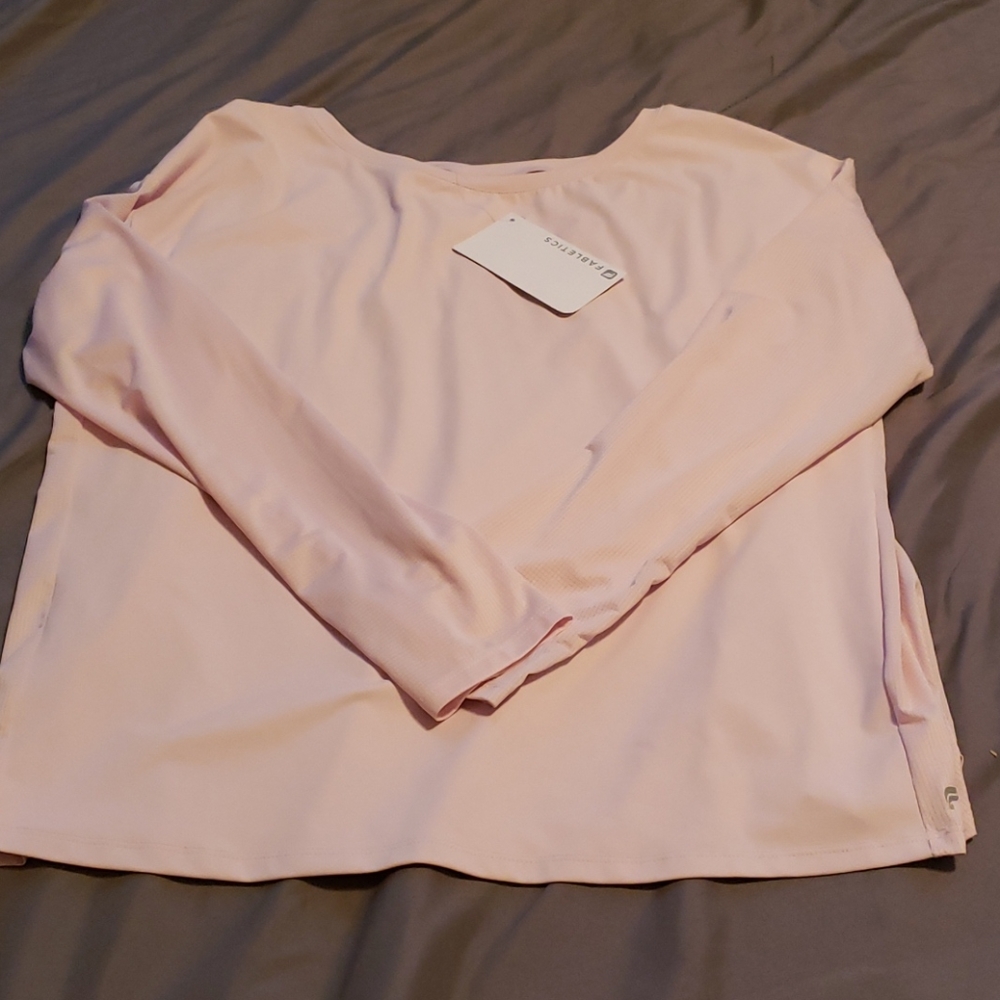 Large pink Fabletics top